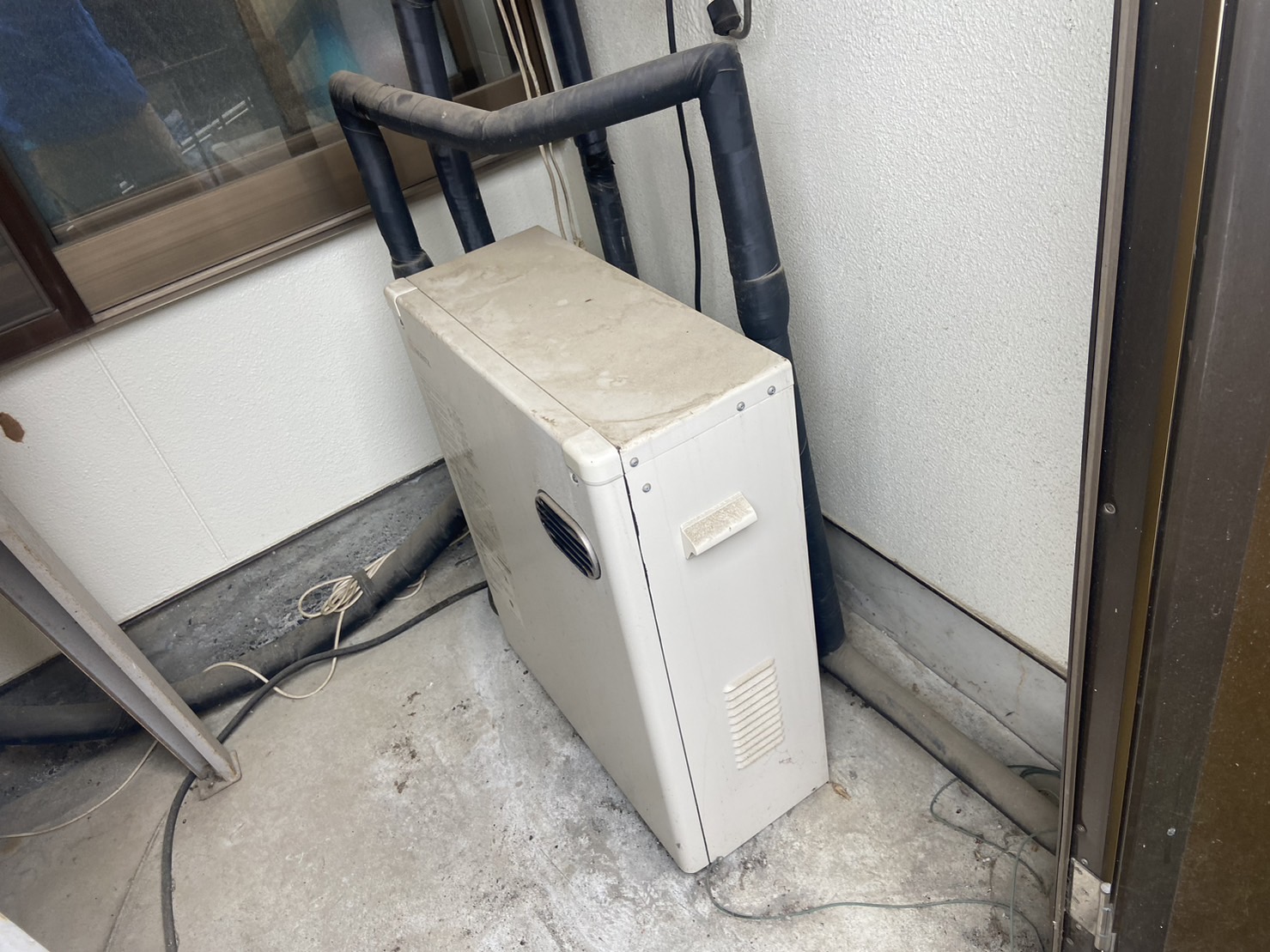 給湯器交換前